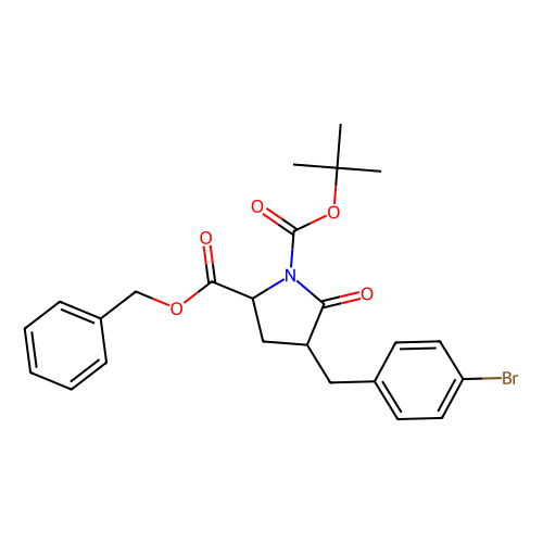 (4r)-boc-4-(4-bromobenzyl)-pyr-obzl