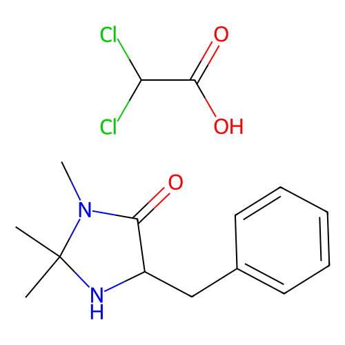 (5r)-(+)-2,2,3-trimethyl-5-benzyl-4-imidazolidinone dichloroacetic acid (c09-1029-830)