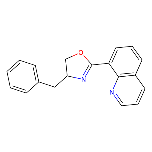 (r)-4-benzyl-2-(quinolin-8-yl)-4,5-dihydrooxazole (c09-1030-593)