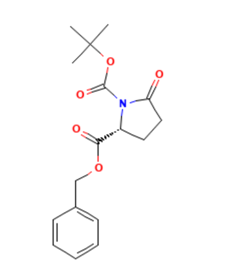 (r)-2-benzyl 1-tert-butyl 5-oxopyrrolidine-1,2-dicarboxylate (c09-1030-640)