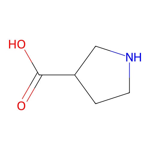 (s)-(+)-pyrrolidine-3-carboxylic acid (c09-1034-275)