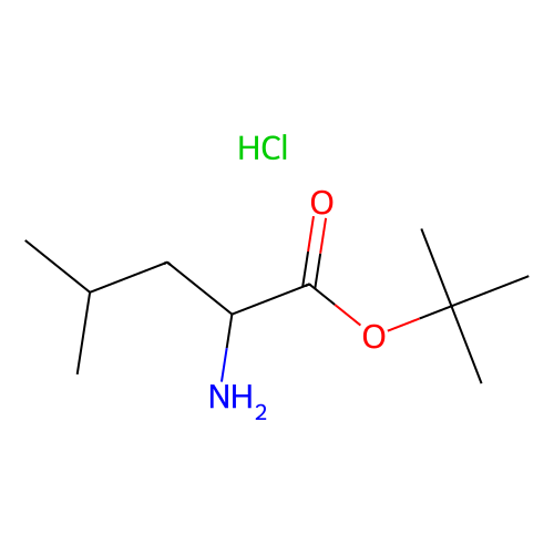 d-leucine tert-butyl ester hydrochloride (c09-1034-311)