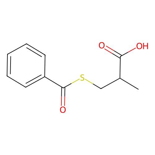 (s)-3-(benzoylthio)-2-methylpropionic acid (c09-1034-824)
