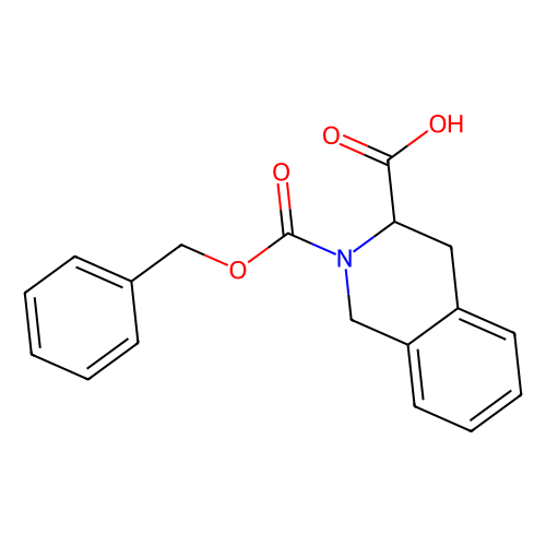 (3s)-2-carbobenzoxy-1,2,3,4-tetrahydroisoquinoline-3-carboxylic acid (c09-1034-860)