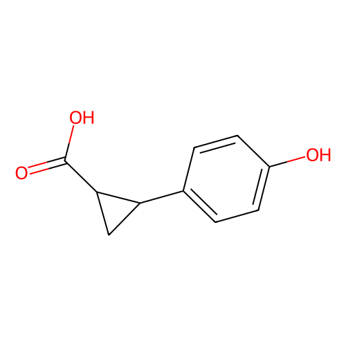 (1s,2s)-rel-2-(4-hydroxyphenyl)cyclopropane-1-carboxylic acid