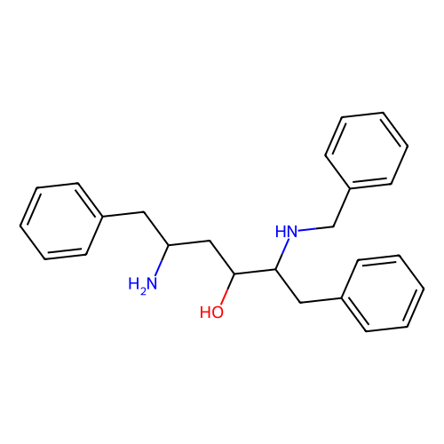 2s,3s,5s-2,2-dibenzylamino-3-hydroxy-1,6-diphenylhexane