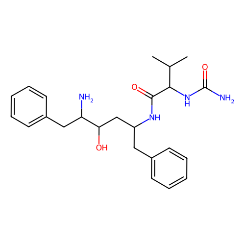 (2s,3s,5s)-2-amino-3-hydroxy-1,6-diphenylhexane-5-n-carbamoyl-l-valineamide