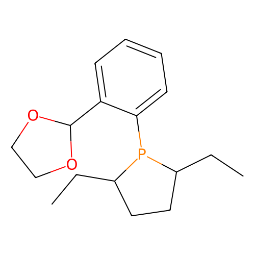 (2s,5s)-(–)-1-(2-(1,3-dioxolan-2-yl)phenyl)-2,5-diethylphospholane (c09-1046-487)