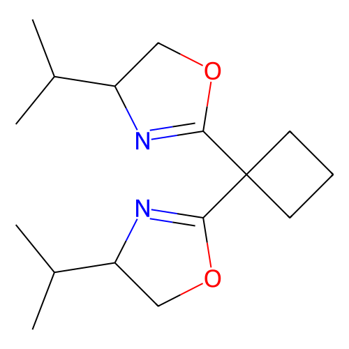 (4s,4's)-2,2'-(cyclobutane-1,1-diyl)bis(4-isopropyl-4,5-dihydrooxazole)