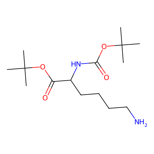 (s)-tert-butyl 6-amino-2-((tert-butoxycarbonyl)amino)hexanoate (c09-1047-967)