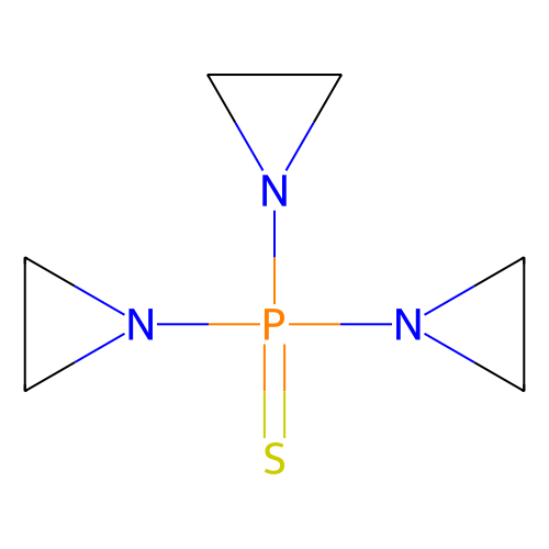 tri(1-aziridinyl)phosphine sulfide (c09-1053-320)