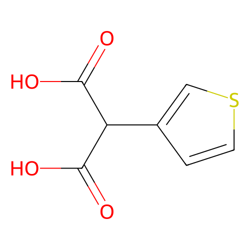 3-thiophenemalonic acid (c09-1053-345)