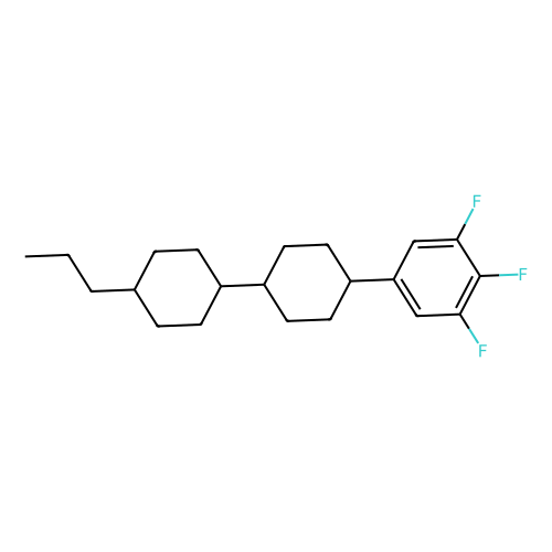 trans,trans-4'-propyl-4-(3,4,5-trifluorophenyl)bicyclohexyl (c09-1054-462)