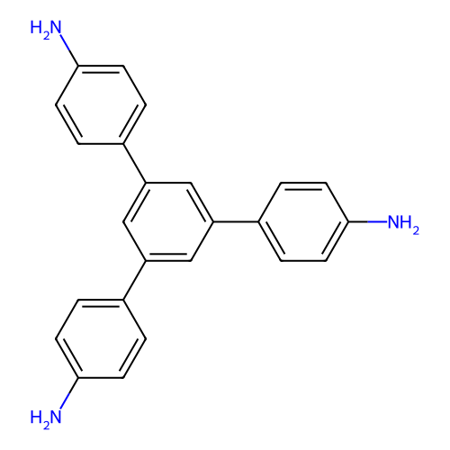 1,3,5-tris(4-aminophenyl)benzene (c09-1056-514)