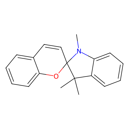 1,3,3-trimethylindolinobenzopyrylospiran [photochromic compound] (c09-1059-644)