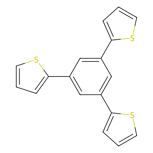 1,3,5-tri(2-thienyl)benzene (c09-1059-675)