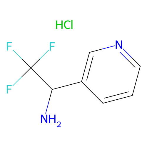 2,2,2-trifluoro-1-(3-pyridinyl)ethylamine hydrochloride (c09-1060-082)