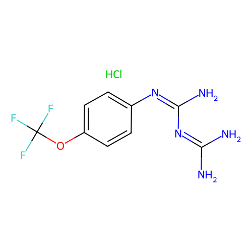 1-[4-(trifluoromethoxy)phenyl]biguanide hydrochloride (c09-1060-677)