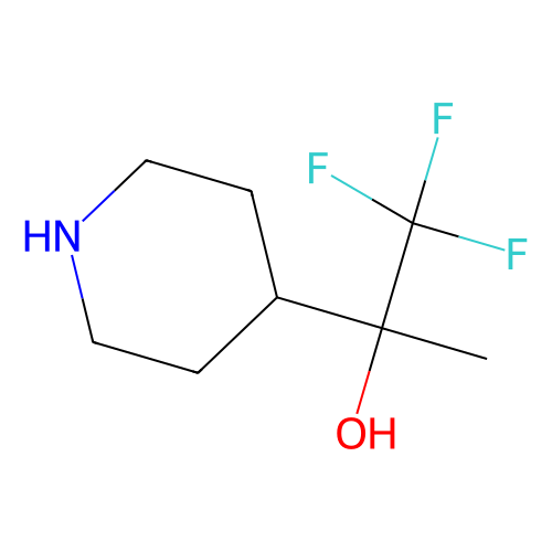 1,1,1-trifluoro-2-(piperidin-4-yl)propan-2-ol