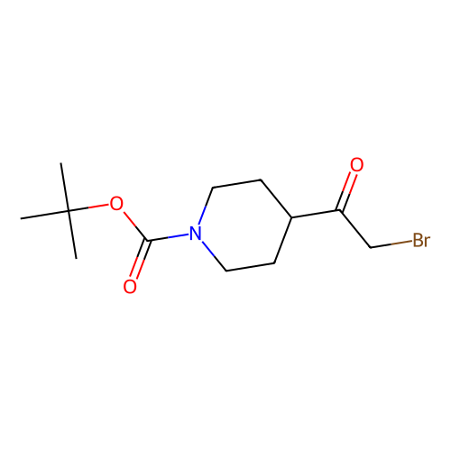 tert-butyl 4-(2-bromoacetyl)piperidine-1-carboxylate (c09-1062-493)