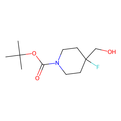 tert-butyl 4-fluoro-4-(hydroxymethyl)piperidine-1-carboxylate (c09-1062-757)