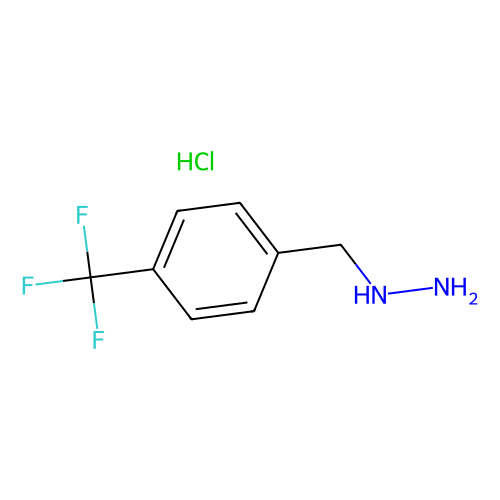 {[4-(trifluoromethyl)phenyl]methyl}hydrazine hydrochloride