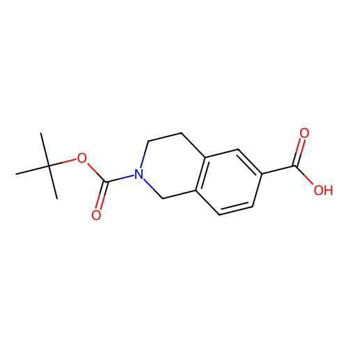 2-(tert-butoxycarbonyl)-1,2,3,4-tetrahydroisoquinoline-6-carboxylic acid (c09-1064-614)