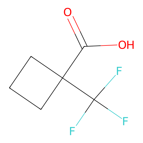 1-(trifluoromethyl)cyclobutanecarboxylic acid (c09-1065-027)