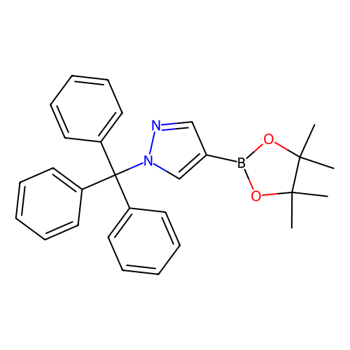 4-(4,4,5,5-tetramethyl-1,3,2-dioxaborolan-2-yl)-1-trityl-1h-pyrazole (c09-1065-829)