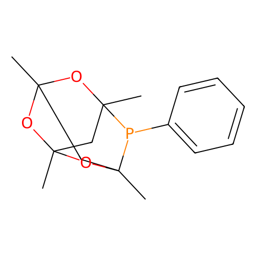 1,3,5,7-tetramethyl-8-phenyl-2,4,6-trioxa-8-phosphaadamantane (c09-1066-627)