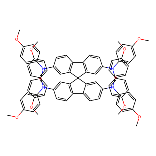 2,2',7,7'-tetrakis[n,n-di(4-methoxyphenyl)amino]-9,9'-spirobifluorene (c09-1068-815)