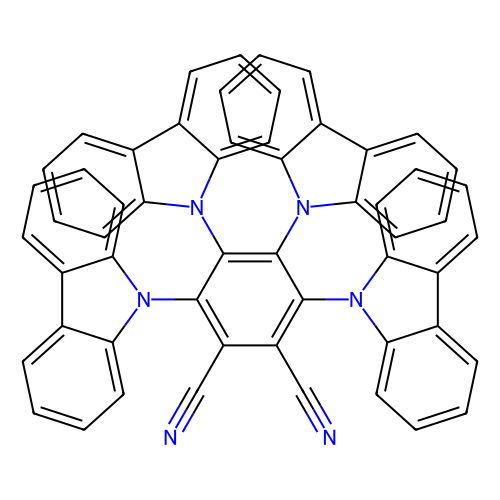 3,4,5,6-tetrakis(carbazol-9-yl)-1,2-dicyanobenzene (c09-1068-850)