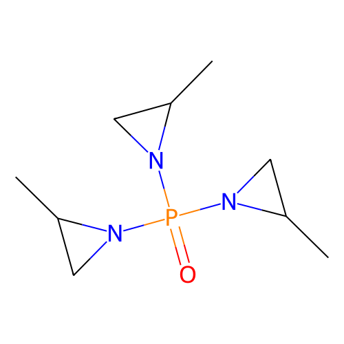 tris(2-methyl-1-aziridinyl)phosphine oxide (c09-1069-148)