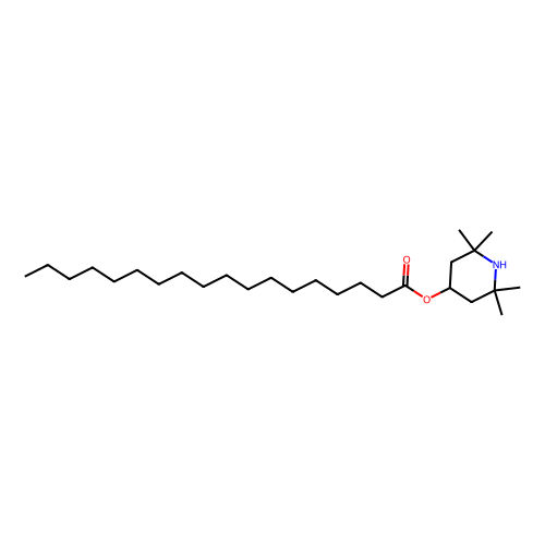 2,2,6,6-tetramethyl-4-piperidinyl stearate (c09-1069-394)