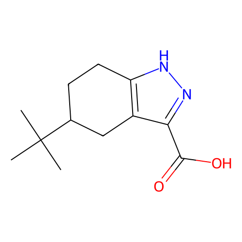 5-tert-butyl-4,5,6,7-tetrahydro-1h-indazole-3-carboxylic acid