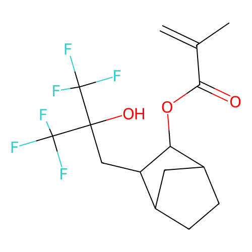 2-[(1′,1′,1′-trifluoro-2′-(trifluoromethyl)-2′-hydroxy)propyl]-3-norbornyl methacrylate (c09-1075-448)