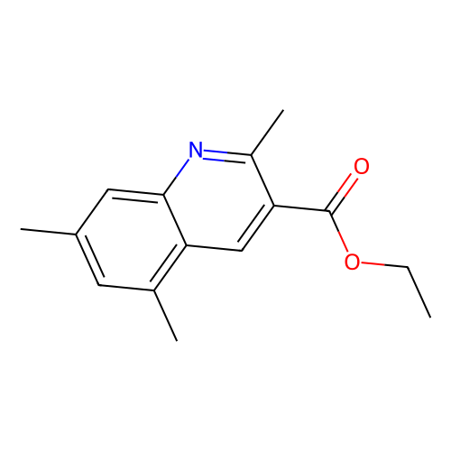 2,5,7-trimethylquinoline-3-carboxylic acid ethyl ester