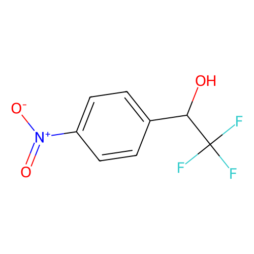 2,2,2-trifluoro-1-(4-nitrophenyl)ethanol  (c09-1077-348)