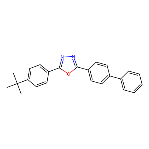 2-(4-tert-butylphenyl)-5-(4-biphenylyl)-1,3,4-oxadiazle (c09-1077-576)