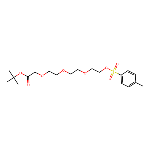 (2-{2-[2-(toluene-4-sulfonyloxy)-ethoxy]-ethoxy}-ethoxy)-acetic acid tert-butyl ester (c09-1078-280)