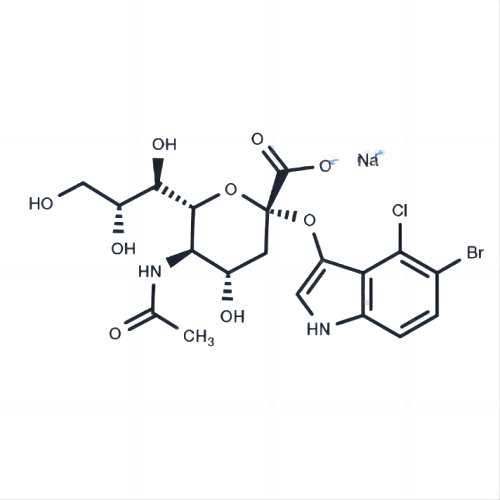 5-bromo-4-chloro-3-indolyl α-d-n-acetylneuraminic acid sodium salt (c09-1091-916)