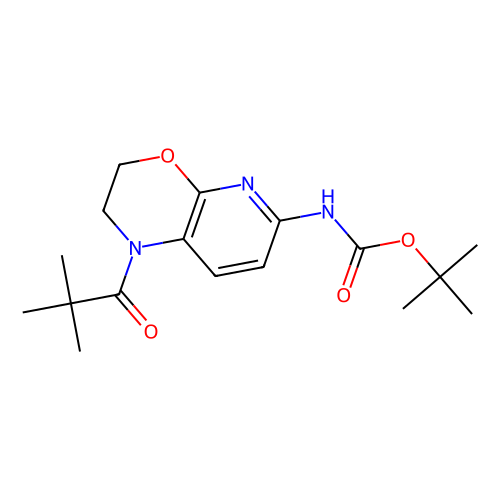tert-butyl (1-pivaloyl-2,3-dihydro-1h-pyrido[2,3-b][1,4]oxazin-6-yl)carbamate