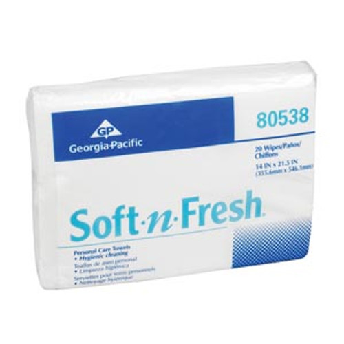 georgia pacific soft n fresh patient care disposable towels