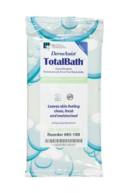 innovative dermassist totalbath wipes 10261873