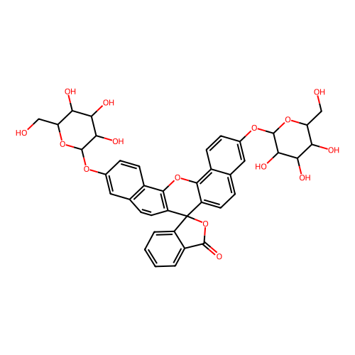 naphthofluorescein di-(β-d-galactopyranoside)