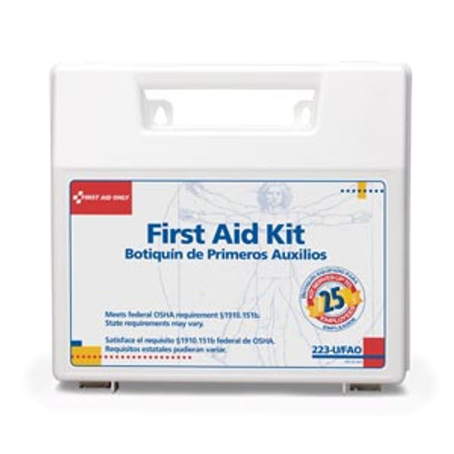 first aid only acme united 25 person basic bulk kit 10188766