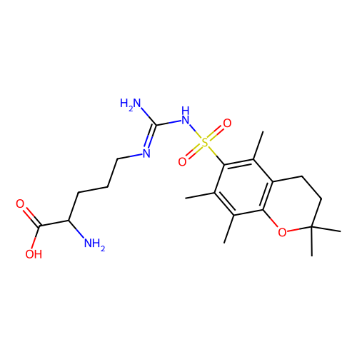 nomega-(2,2,5,7,8-pentamethylchroman-6-sulfonyl)-l-arginine (c09-0988-046)