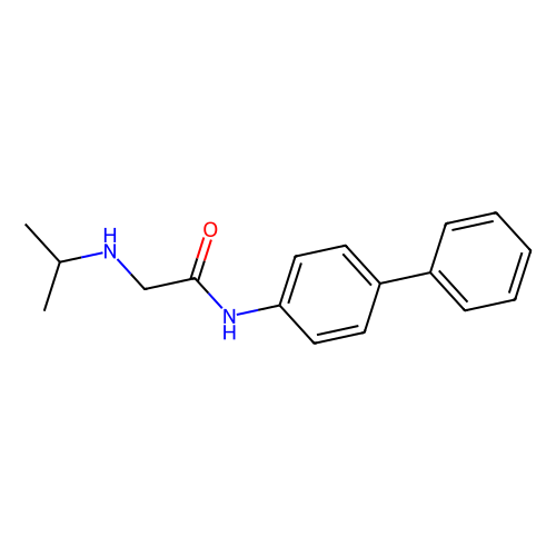 n-biphenyl-4-yl-2-isopropylamino-acetamide