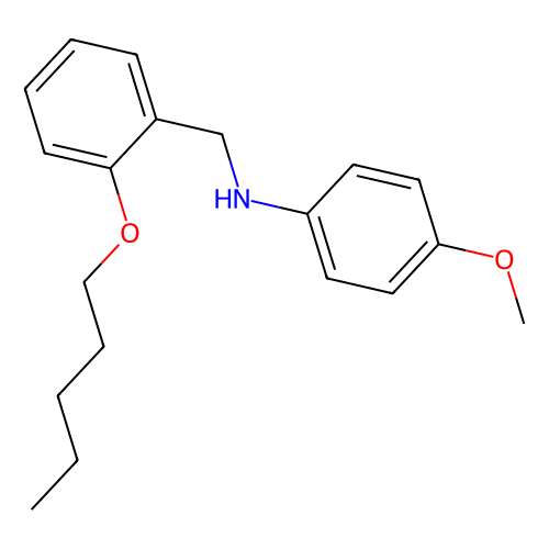 n-(4-methoxyphenyl)-n-[2-(pentyloxy)benzyl]amine