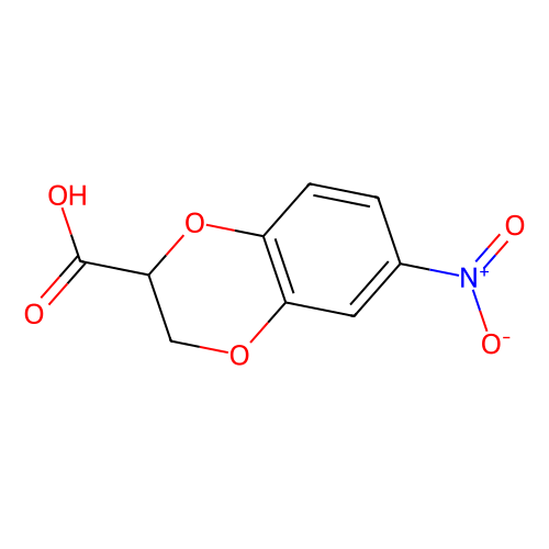 6-nitro-2,3-dihydro-benzo[1,4]dioxine-2-carboxylic acid